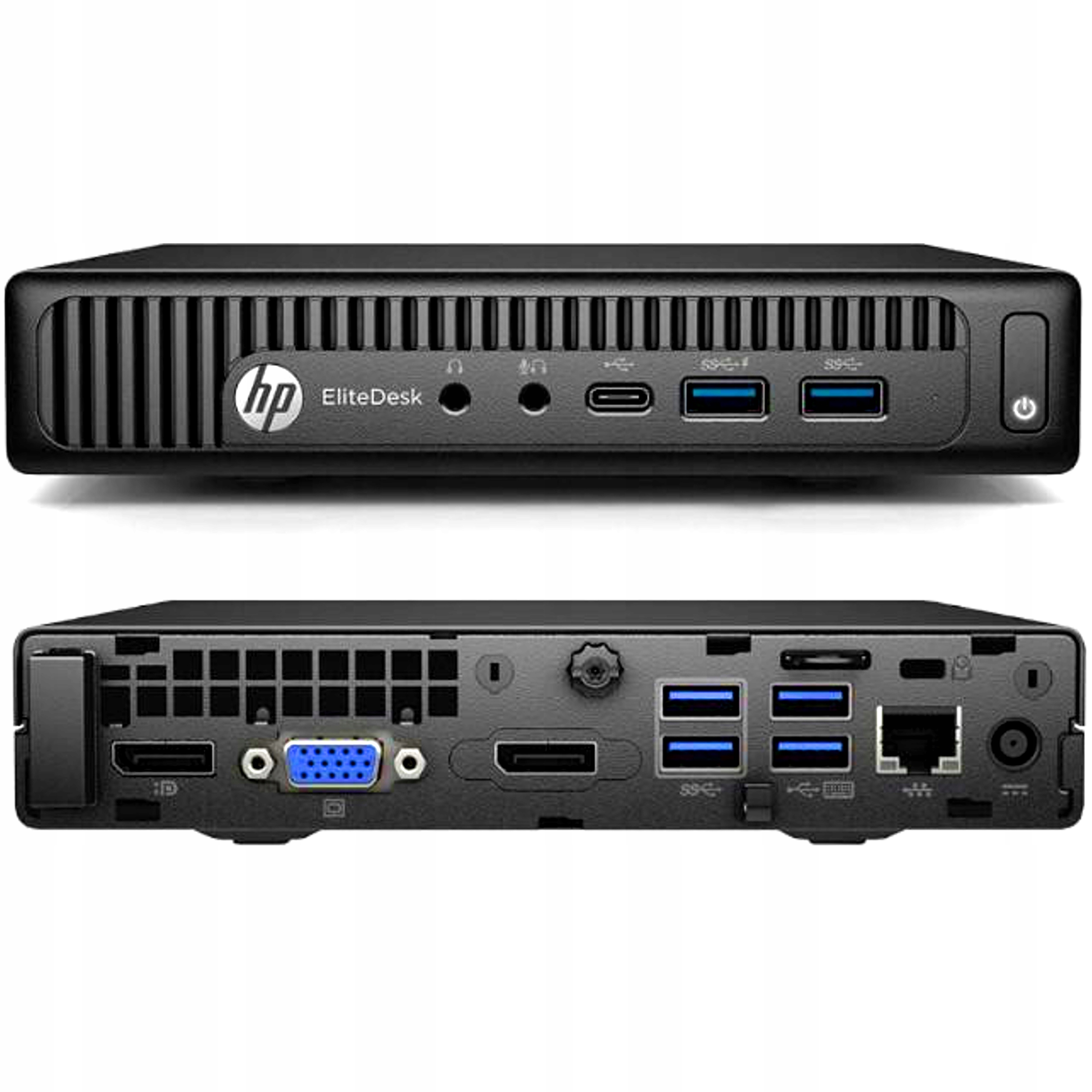 HP Elitedesk 800 G2 Tiny i5-6500T 16 GB 512 GB SSD WIN10