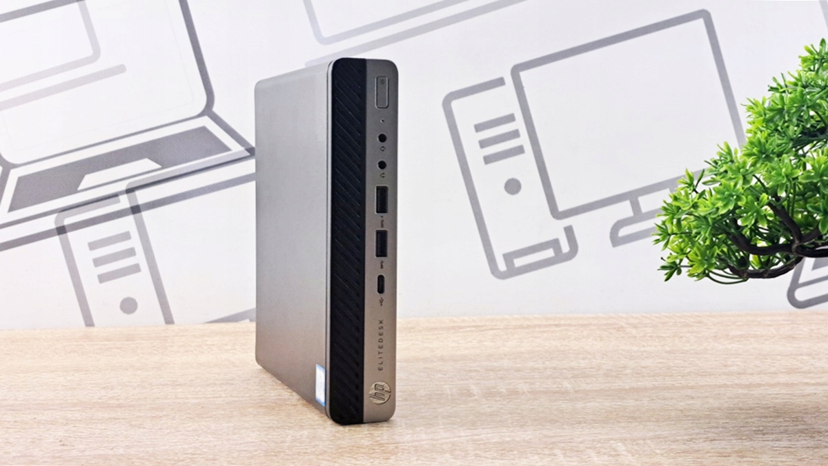 HP Elitedesk 800 G4 Micro i5-8500T 8 GB 2 TB SSD NVMe WiFi WIN10 PRO - Image 5